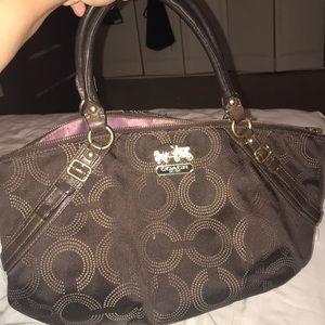 Coach hand bag